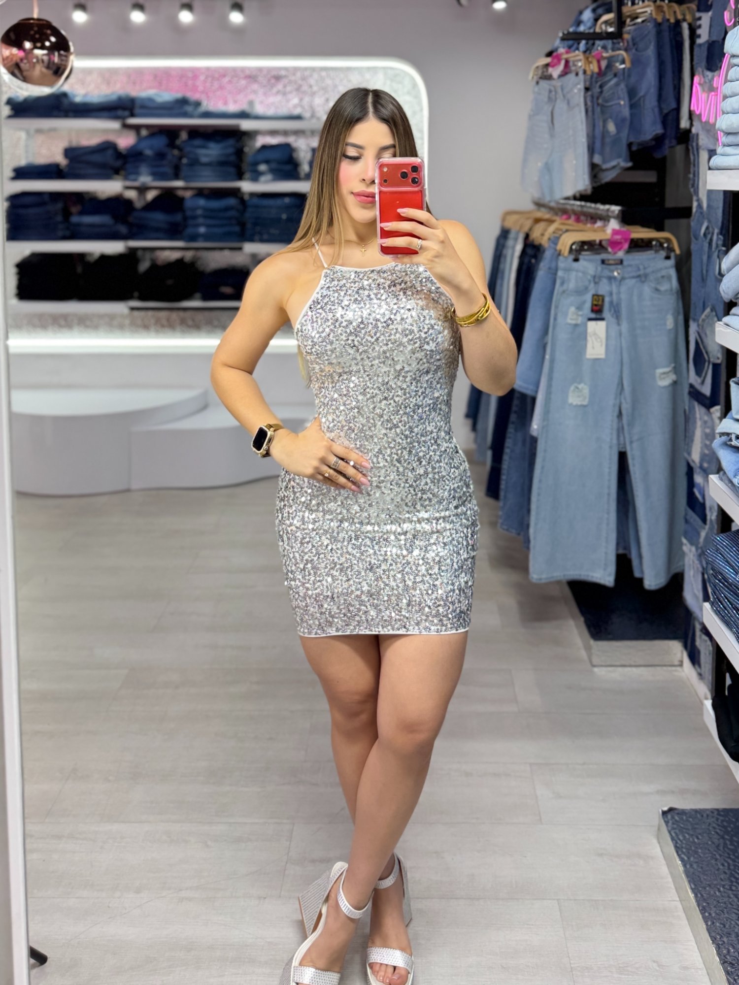 Vestido de lentejuelas