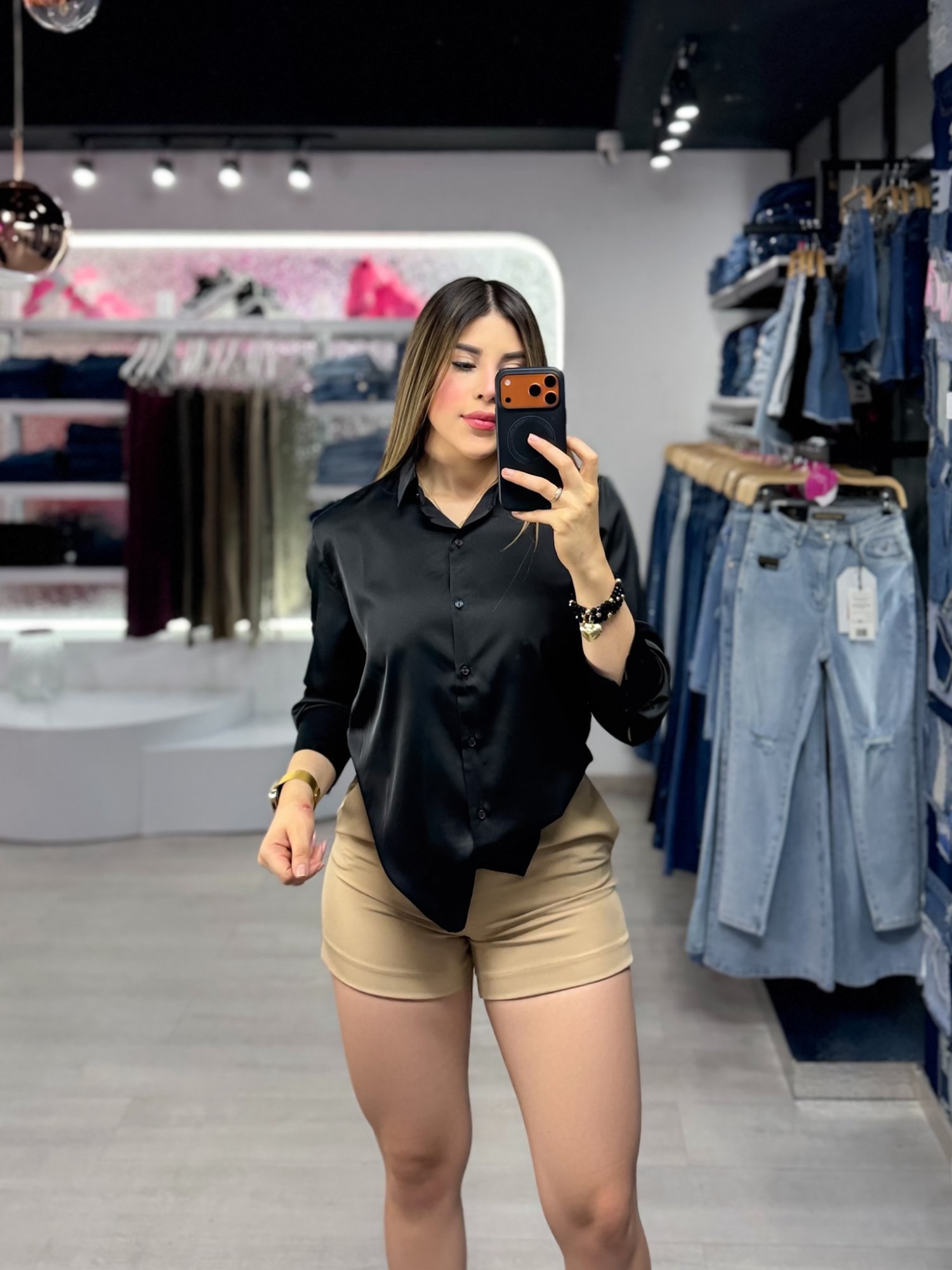 Blusa Satinada