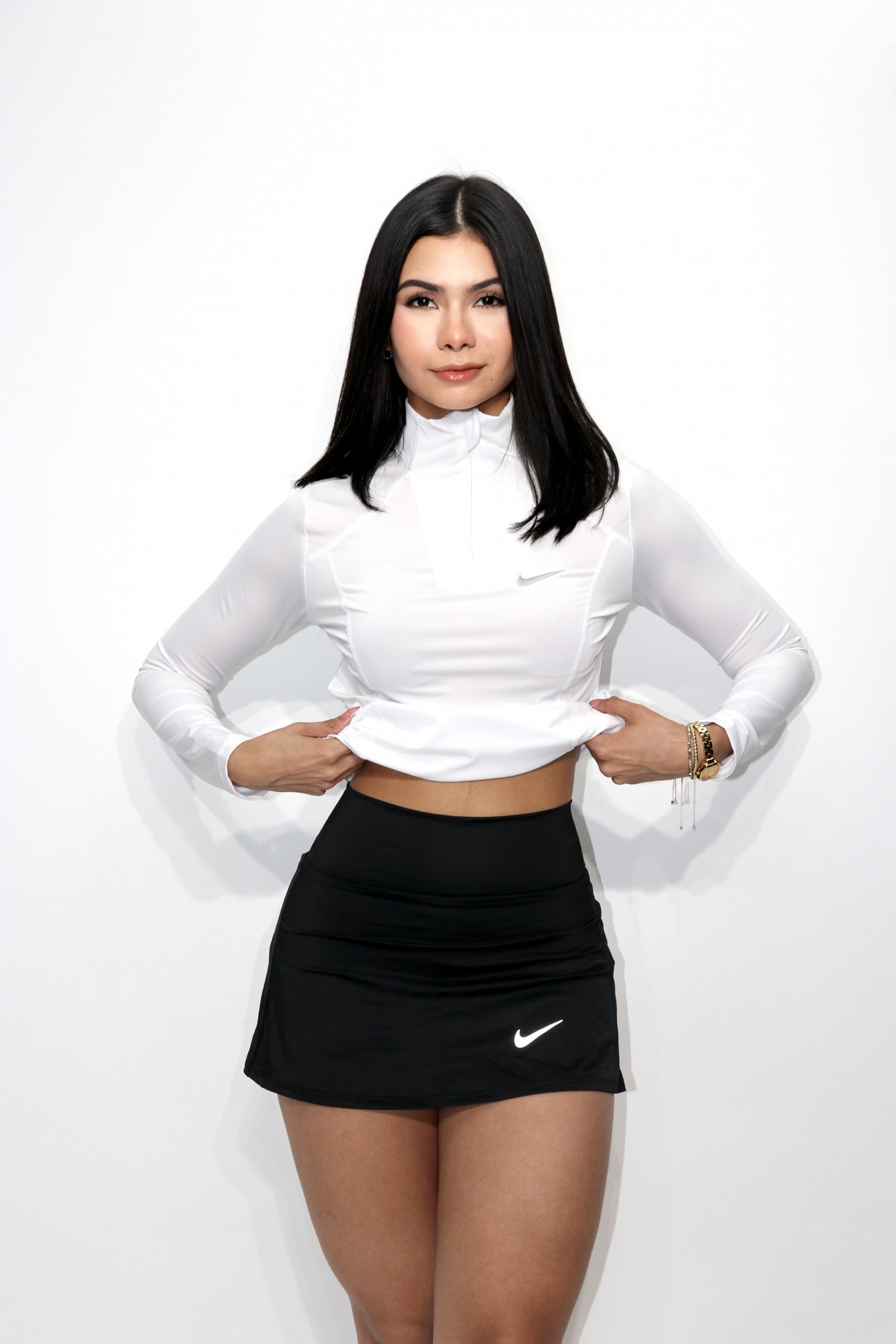 Falda short nike