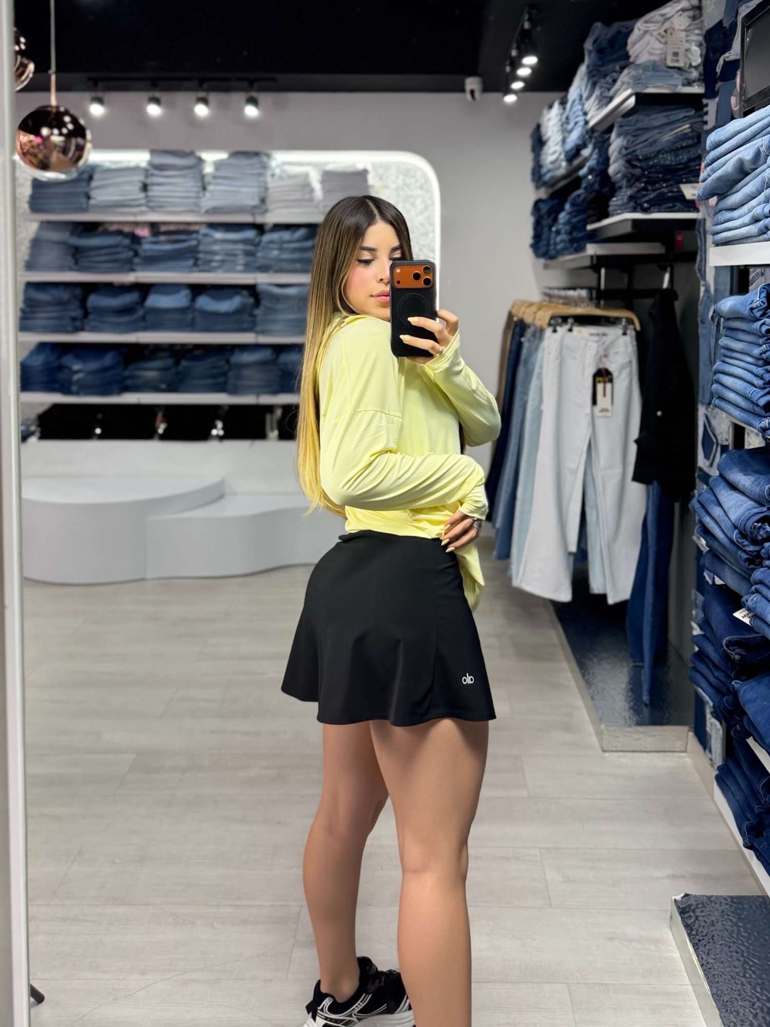 Falda short alo