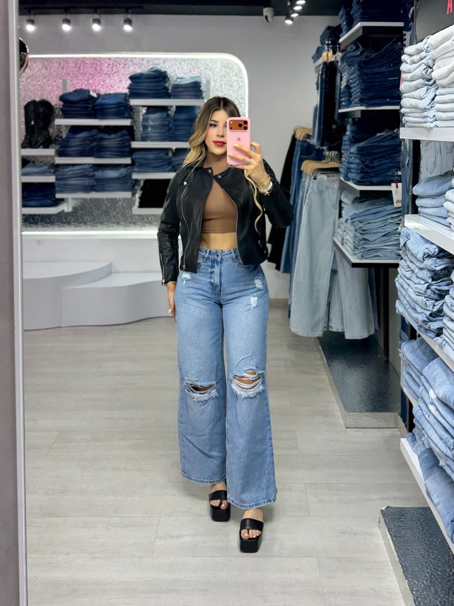 Chaqueta cuerina