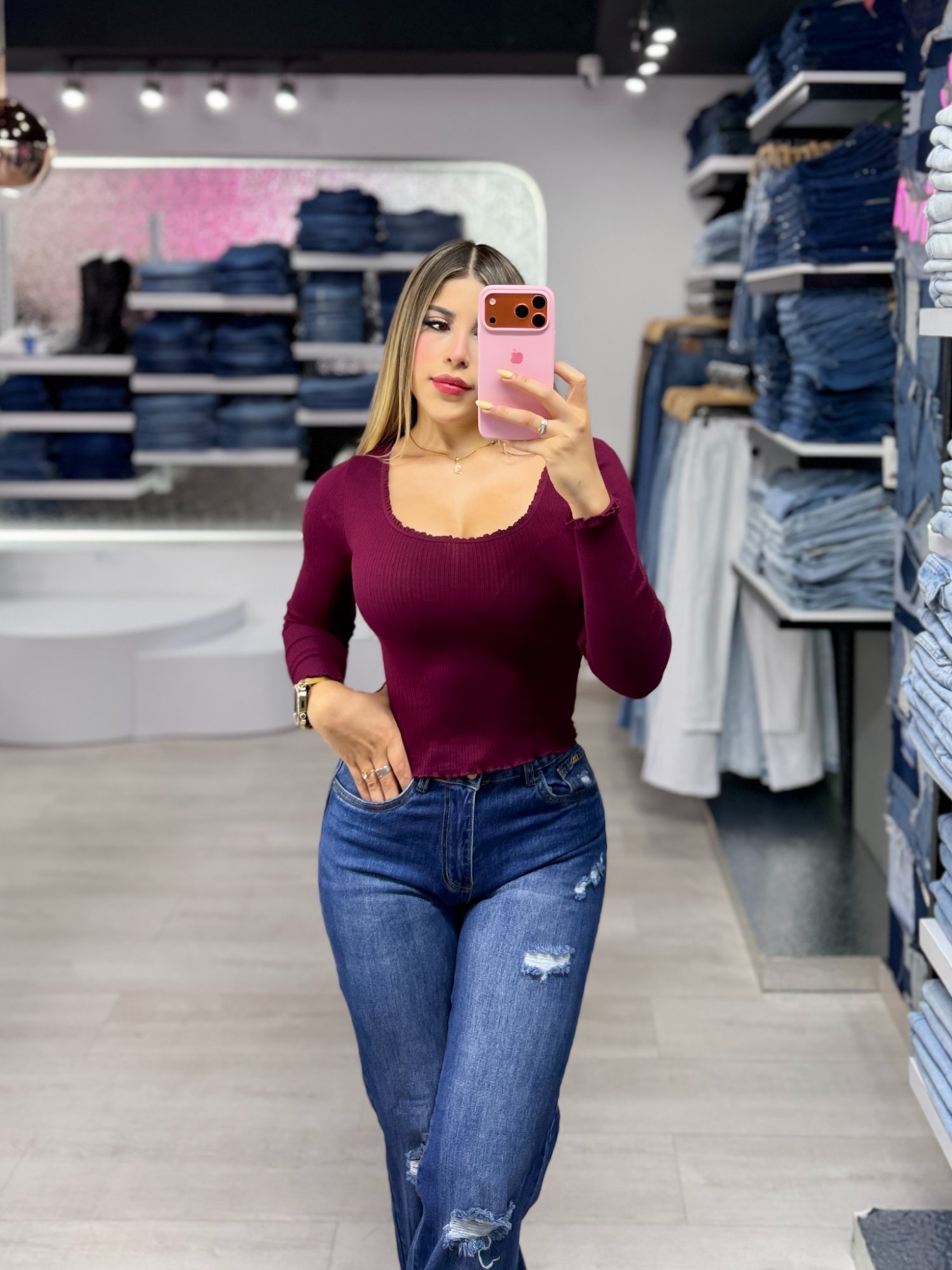 franela manga larga