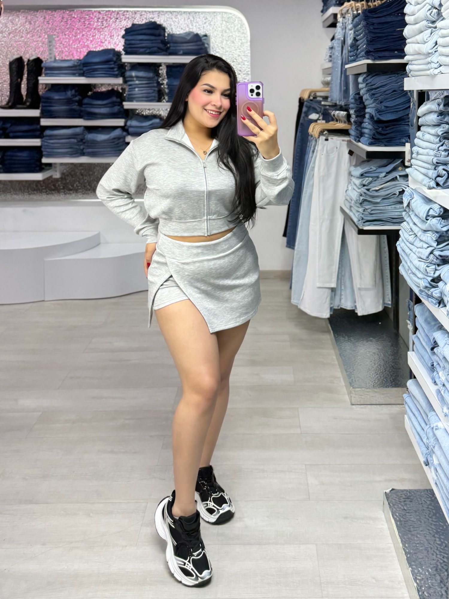 Set mono falda