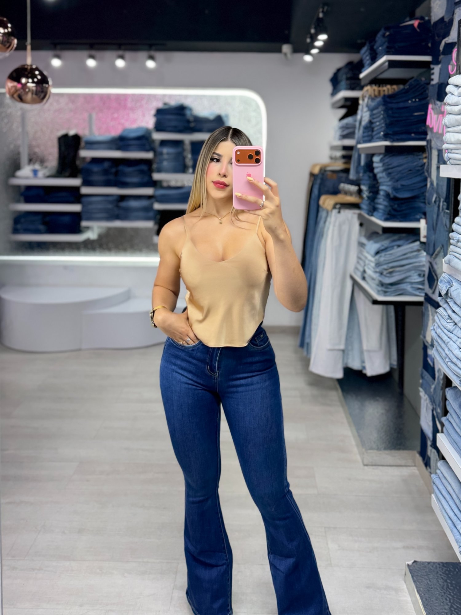 Blusa Satinada S/M/L
