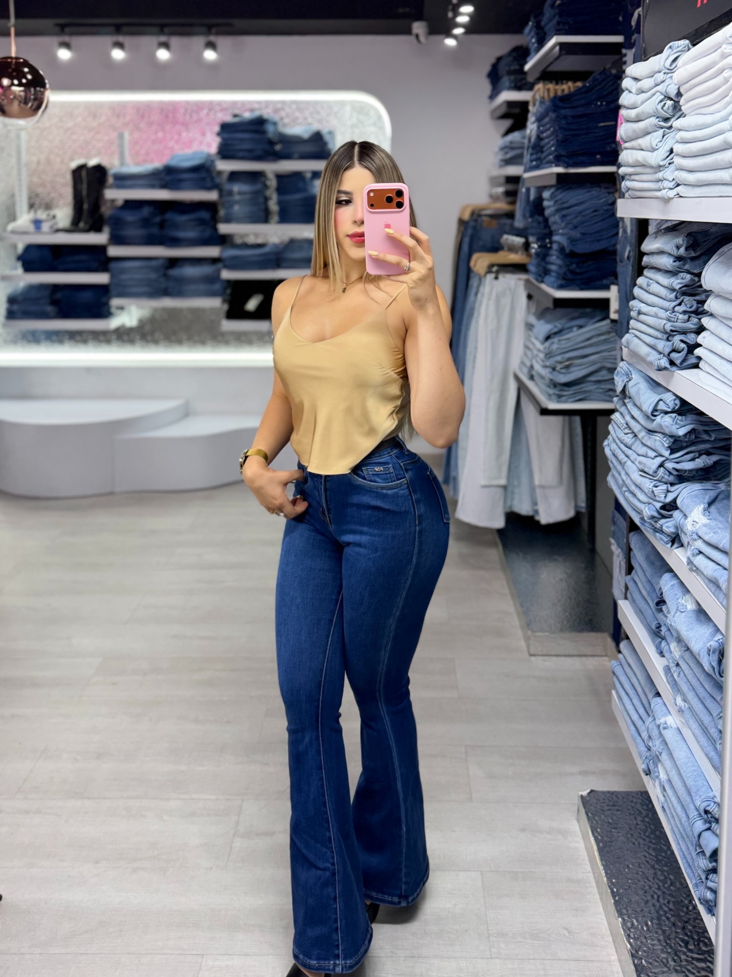 Blusa Satinada S/M/L