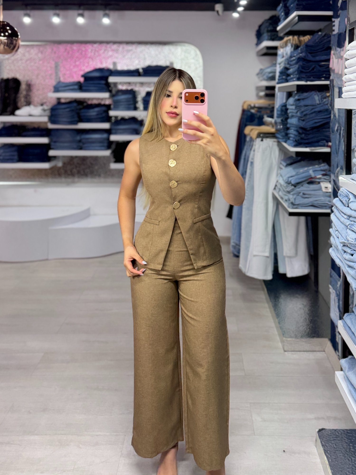 Set chaleco S M L