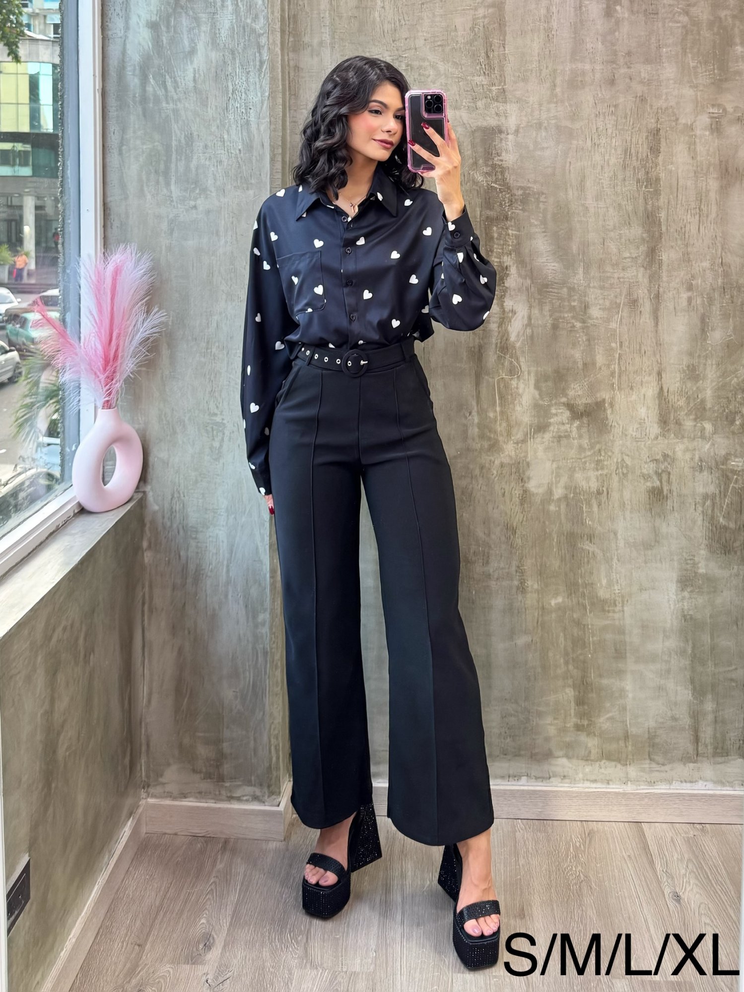 Pantalón con Correa TALLA PLUS