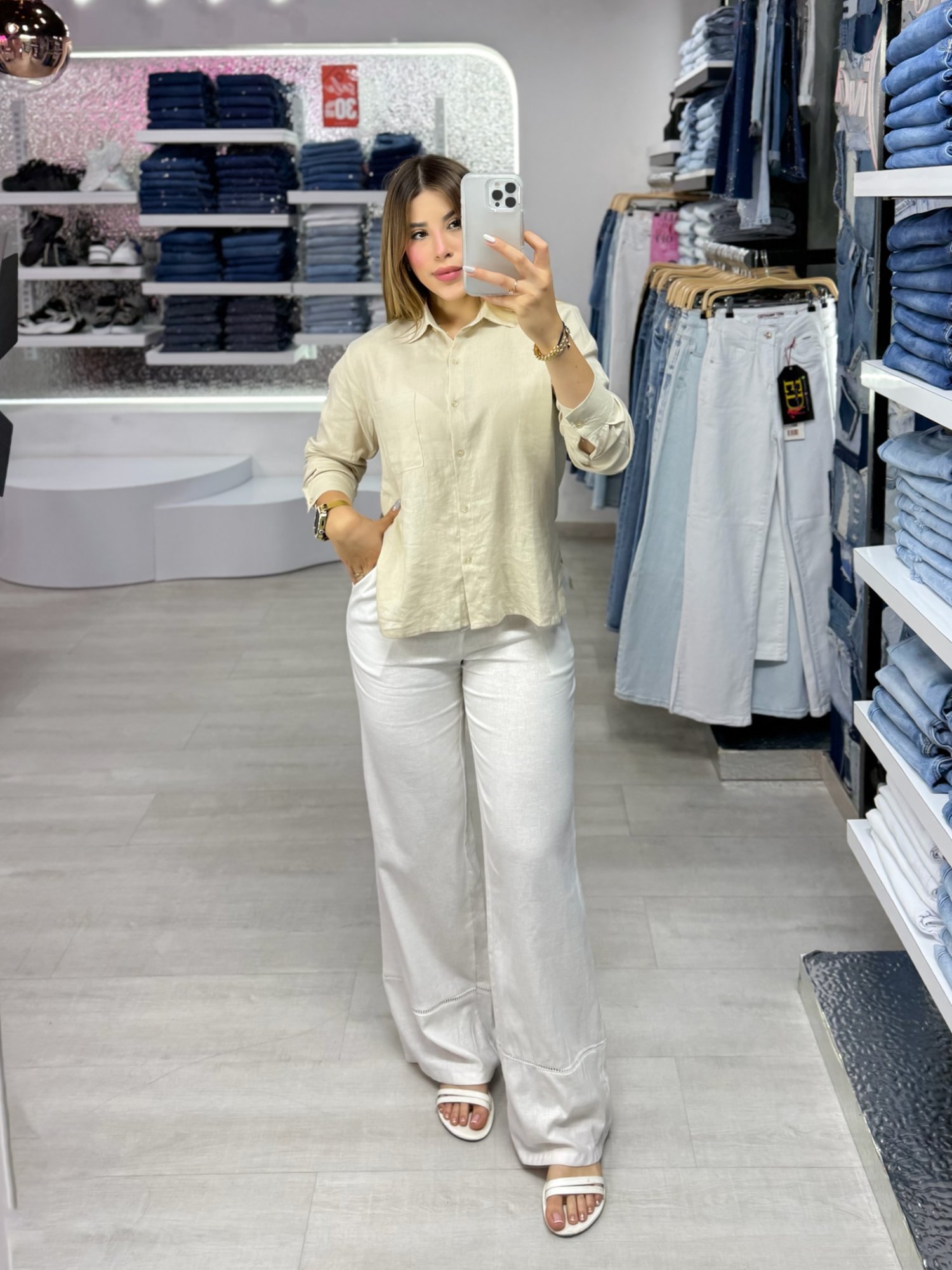 Pantalón de Lino S/M/L