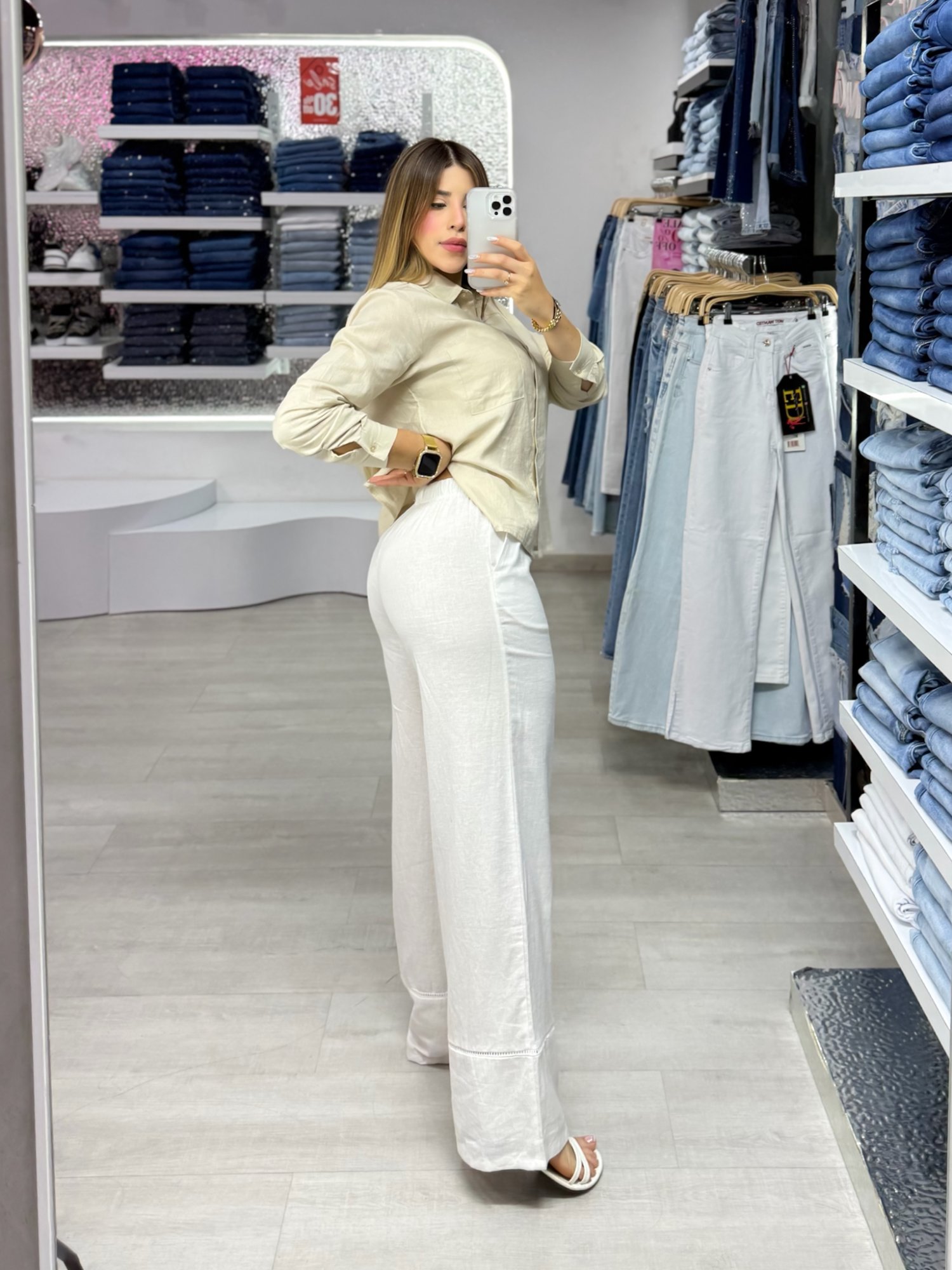 Pantalón de Lino S/M/L