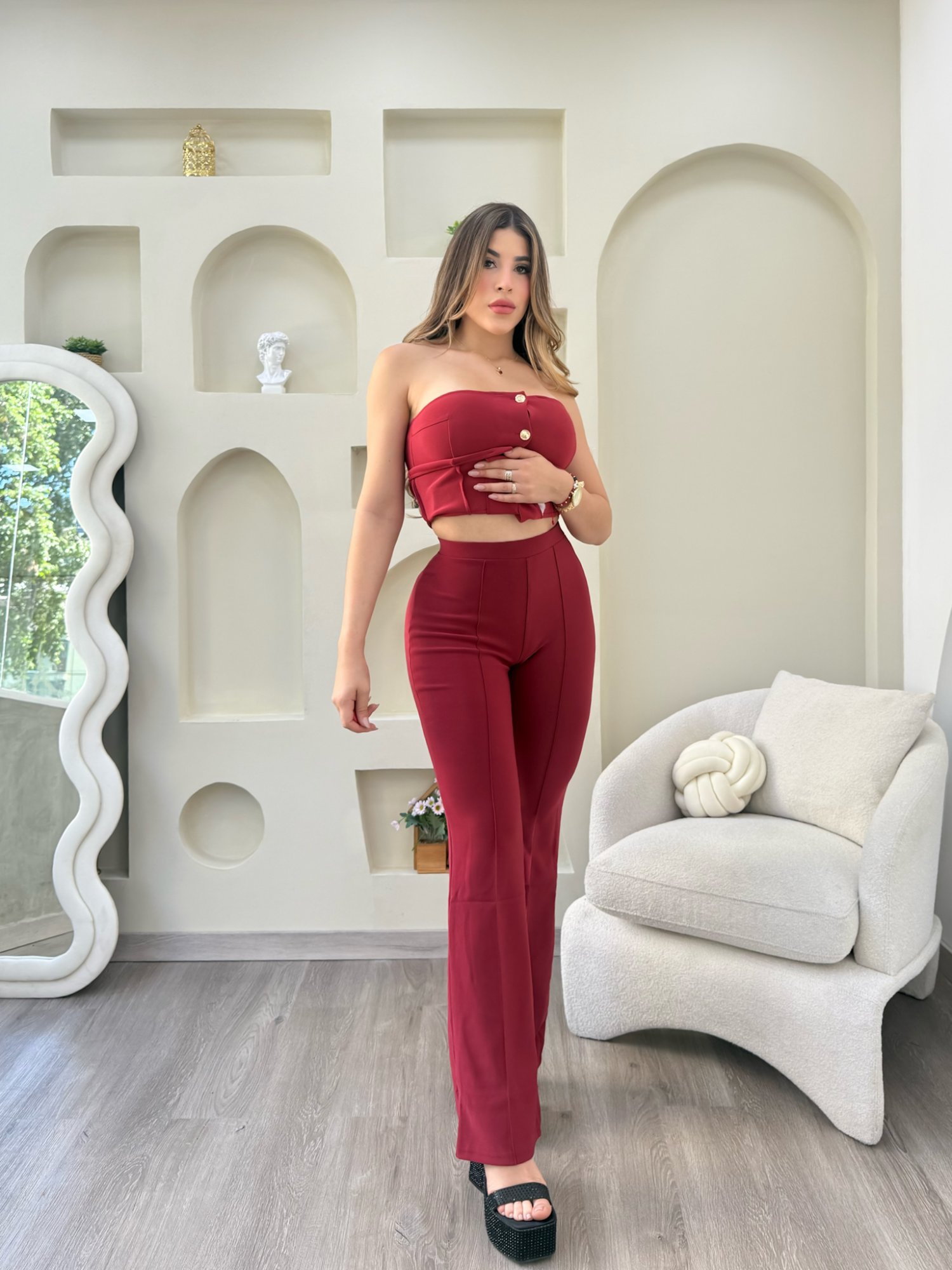 Pantalón bota campana