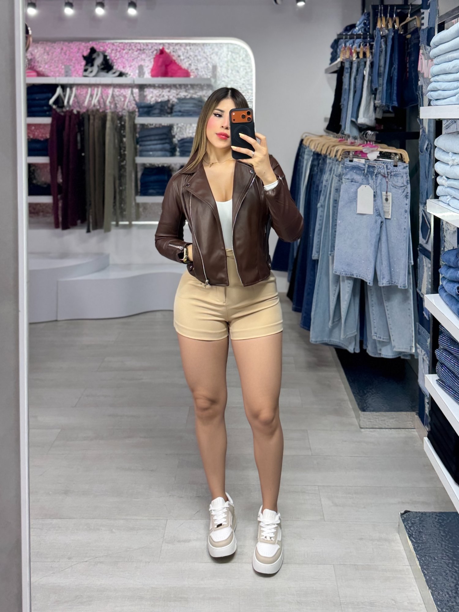 Chaqueta cuero