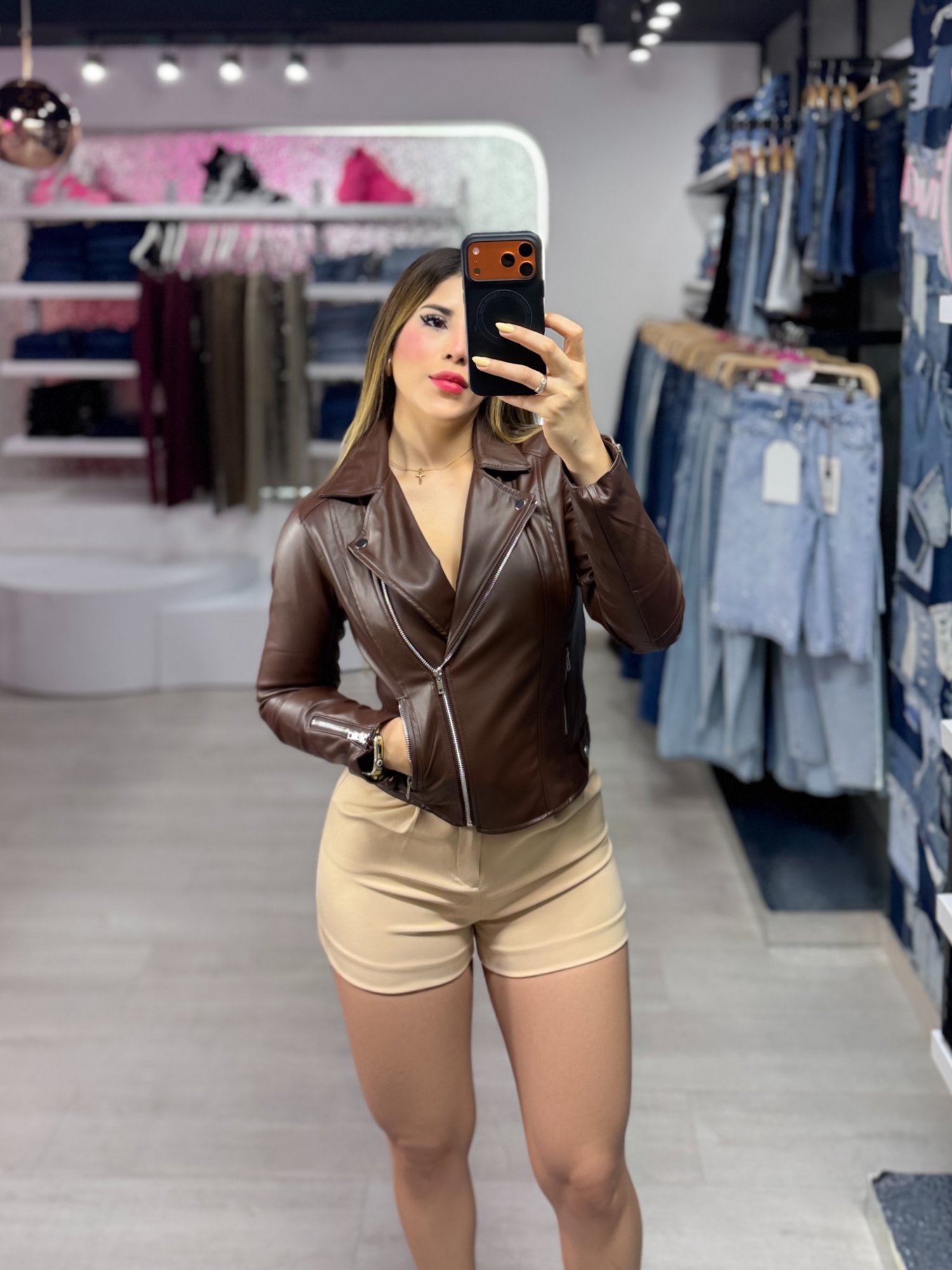 Chaqueta cuero